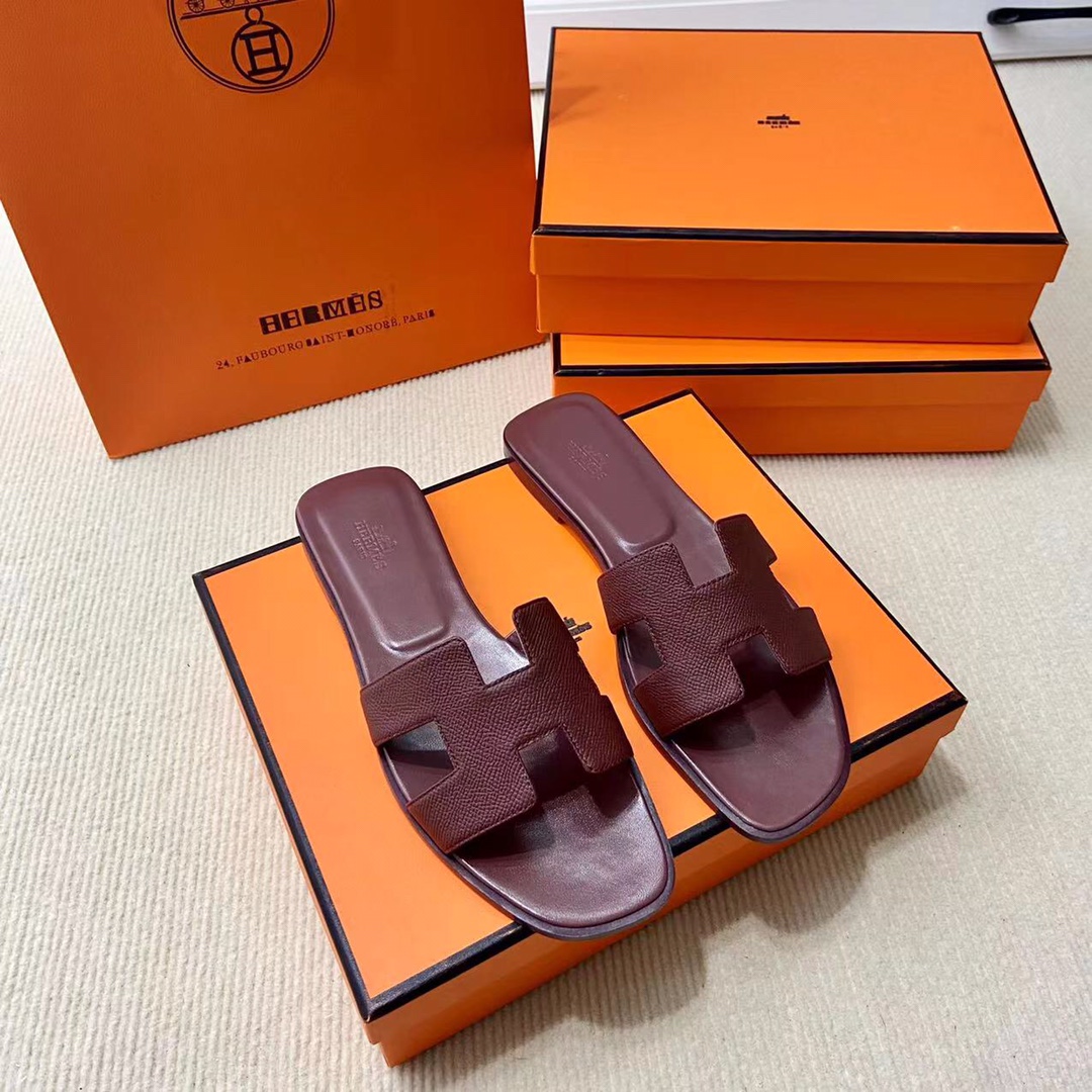 에르메스 올수공 오란 슬리퍼 샌들 앱송 13